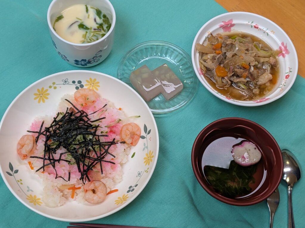 お誕生日会のお食事　10月